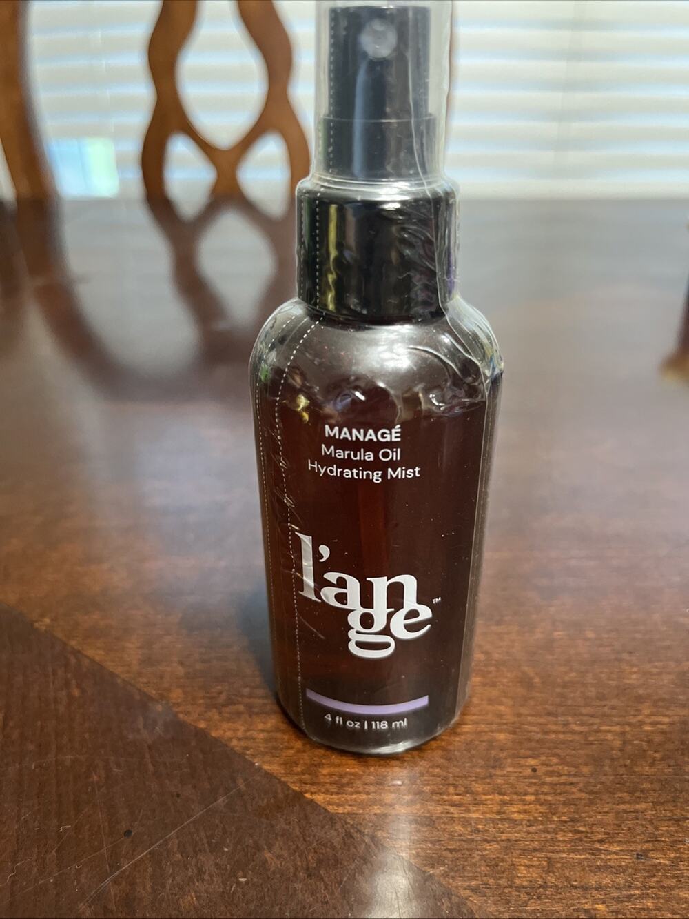 L’ange Manage Marula Oil Hydrating Mist Spray 4 oz Weightless Hydration New